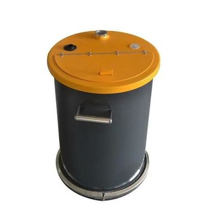 Afneembaar Rond GEMA Fluidizing Hopper Seamless Welding