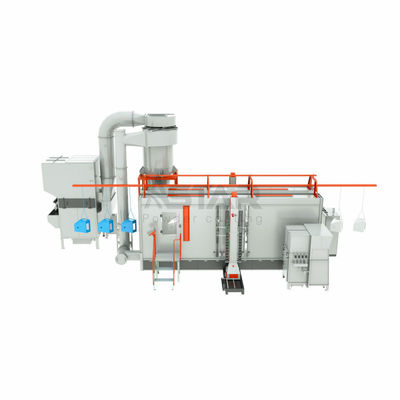 Cabine van de het Poederdeklaag van de cycloonterugwinning de Elektrostatische