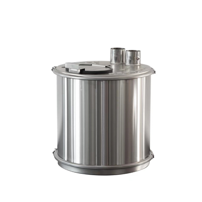 Alle soorten poedercoating Ronde Fluidizing Hopper roestvrij