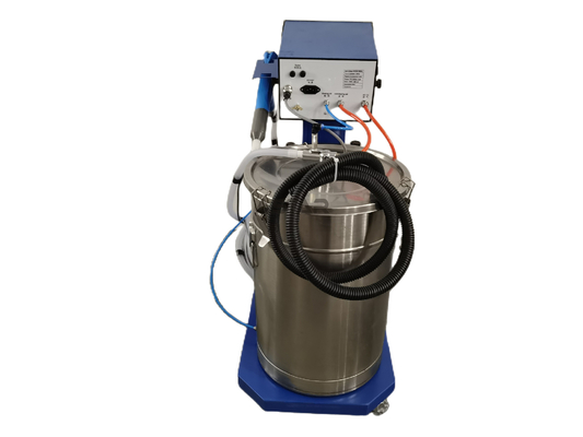 Van de het Poederdeklaag van ISO9001 50W de Hand van het het Materiaalaluminium van de het Poederverf Machine AS602
