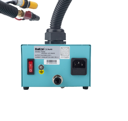 Elektrostatische poedercoatingsmachine met hoge snelheid Elektrostatische ionenwindslang Automatische inductie stofverwijdering Airgun
