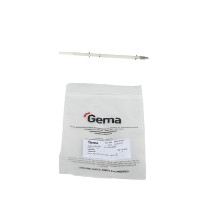 1002249 Deflector Rod NS07 E Complete OptiGun 2 AE1 Emaille Automatische pistool spuitstuk Spare delen