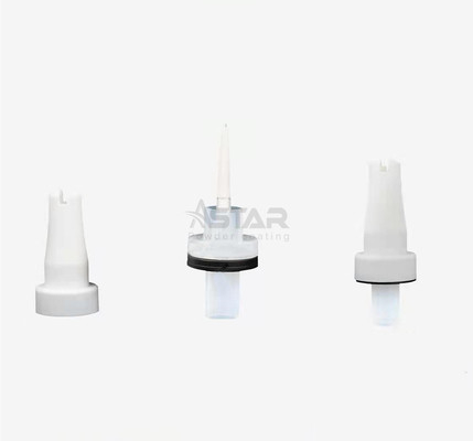 1007932 GM03 en GA03 Poedercoating Gun NF21 Complete Flat Spray Nozzle