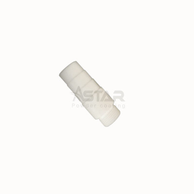 357944 Witkleurige grote PTFE-venturipijp voor GEMA-recuperatiepoederinjector