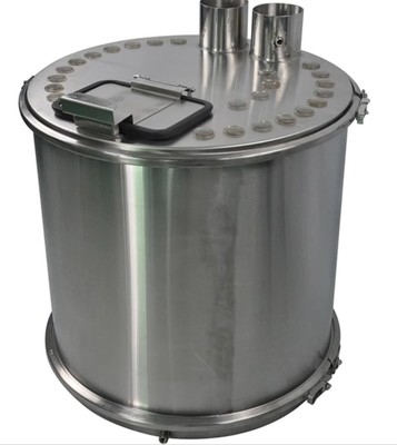GEMA PH150D-24-D Ronde recyclepoedercoating hopper