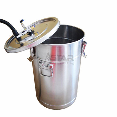 KCI Vulcanized Powder Coating Hopper Grote capaciteit
