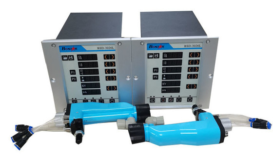 Automatische op water gebaseerde verf elektrostatische spuitpistool BSD-3026 elektrostatische generator en tandwielpomp set