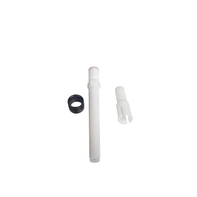 1008641 Witte complete poederbuis voor Gema OptiGun GA03 poedercoating pistool