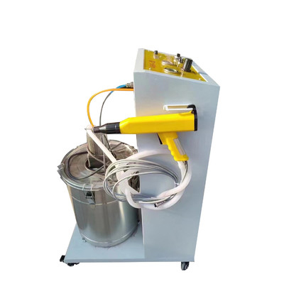 Automatische fluxmachine voor elektrostatisch fluxen van fluweel met een hoge uniformiteit van de coating