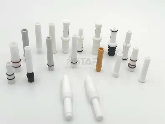 ISO9001 PTFE PTFE-invoegingen met poedercoating