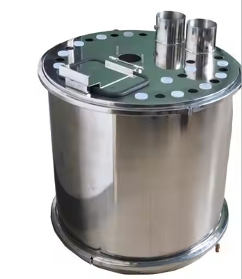 PH150D-24-D roestvrij staal ronde hopper gerecycled poedercoating OEM aanpasbaar