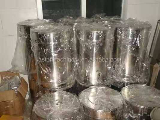 PH150D-24-D roestvrij staal ronde hopper gerecycled poedercoating OEM aanpasbaar