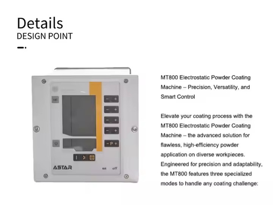 ASTAR Smart Control Master PLC Control Powder Coating Cabinet Hightech Verfapparatuur