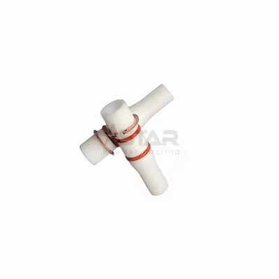 Venturi Throat 986100 Metric Powder Feed Pumps Gepolijst oppervlak Op maat gemaakte OEM-onderdelen voor poedercoating