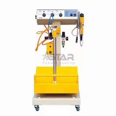 Hoogwaardige AS801V poedercoatingsmachine snelle kleurverandering met trillingen handmatig elektrostatisch economisch OEM aanpasbaar