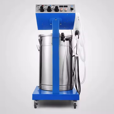 Industriële elektrostatische poedercoatingmachine Onafhankelijke spannings-/stroomregeling voor productielijn van stalen substraten