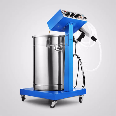 Industriële elektrostatische poedercoatingmachine Onafhankelijke spannings-/stroomregeling voor productielijn van stalen substraten