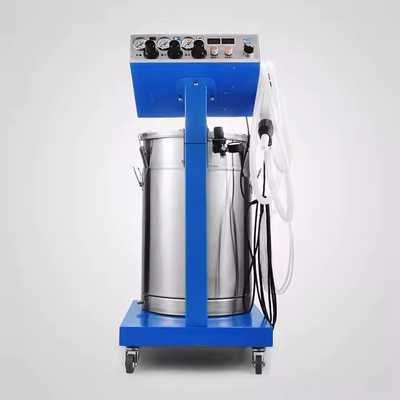 Industriële elektrostatische poedercoatingmachine Onafhankelijke spannings-/stroomregeling voor productielijn van stalen substraten