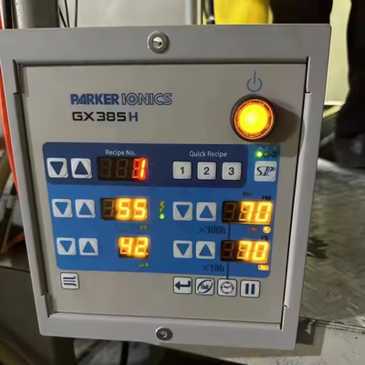 Parker Ionics GX8500 poedercoatingsmachine met GX385H en GX132 pistolen Staalverfmachine Motor kerncomponenten