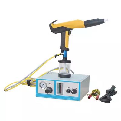 Laboratoriummachines voor het sproeien van poeder Metalen oppervlakkesplasteringsapparatuur Elektrostatisch poedersproeipistool