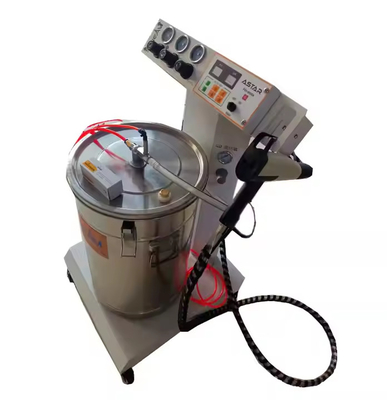 12V Elektrostatische Poedercoatingmachine Voor Velgen Stalen Substraat
