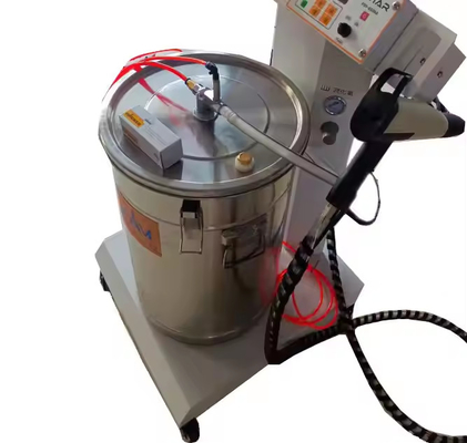 12V Elektrostatische Poedercoatingmachine Voor Velgen Stalen Substraat