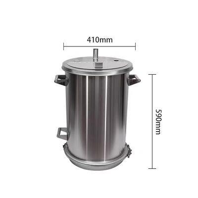 Roestvrijstalen fluidiseerbare poedercoatingtrechter voor poedercoatingmachine
