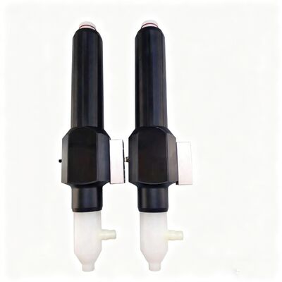 Automatisch tribo pistool met een hoog poederpercentage voor poedercoating