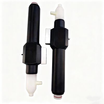 Automatisch tribo pistool met een hoog poederpercentage voor poedercoating