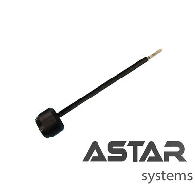 GM03 Manual Powder Gun with 1008165 Super Corona Ring for Powder Coating of Steel Substrates