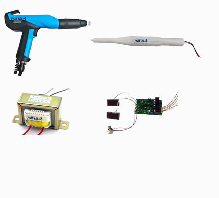 Twee het Digitale Dispay Elektrostatische Kanon van de Poederdeklaag