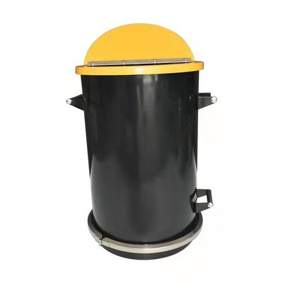 Afneembaar Rond GEMA Fluidizing Hopper Seamless Welding