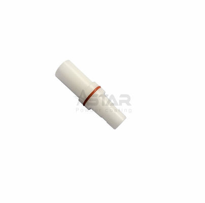 De Adapter van de 134386 Vervangstukkenptfe Slang van de Poederdeklaag met O-ring