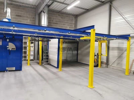 Van de het Poederdeklaag van het aluminiumprofiel de Nevelcabine, de Handcabine van de Poederdeklaag