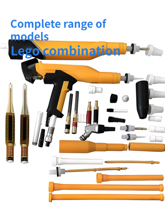 Industrieel voorbehandelsysteem mondstuk Aanpasbaar vierkant spoelmondstuk met OEM-ondersteuning 6