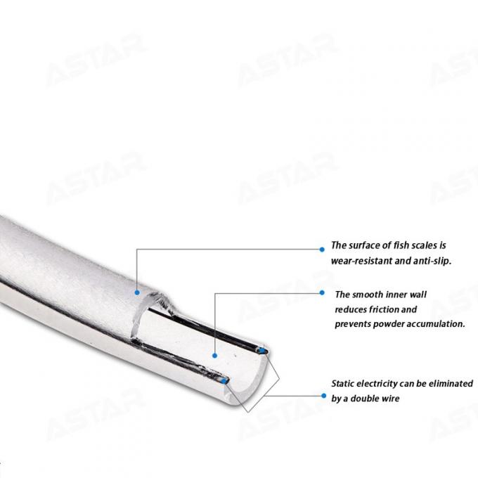 11/16 mm 105139 12/18 mm 1001674 10/15 mm 1001673 POE Antistatisch geleidende poederslang OEM Aanpasbaar 1