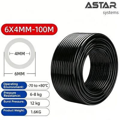 Upe corrosiebestendige verfpijp 6 * 4 mm 8 * 5 mm 8 * 6 mm